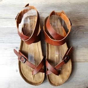 Outwoods Ankle Wrap Birky Style Sandals